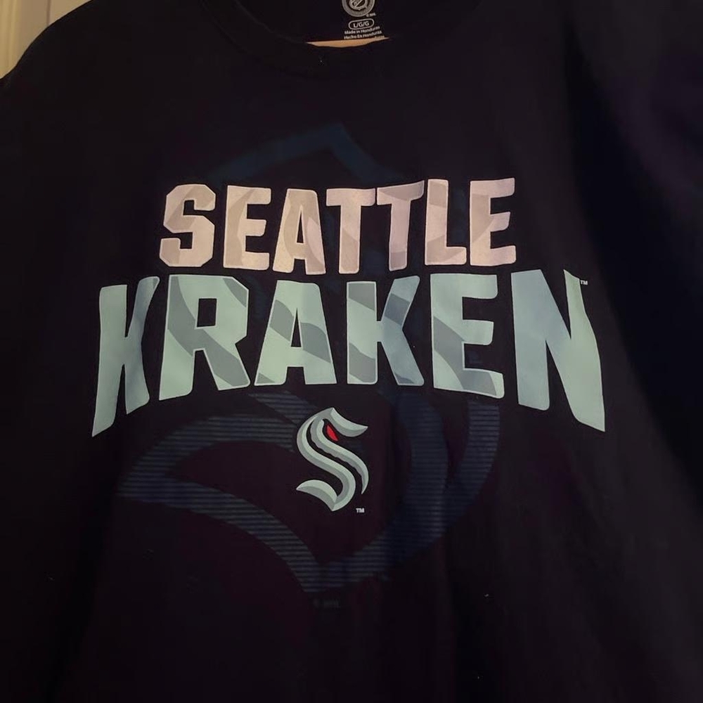 T-Shirt Seattle Kraken size L